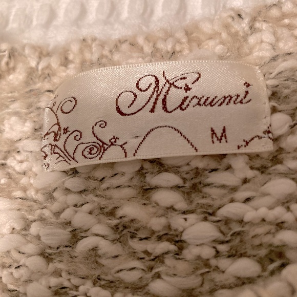 Mirumi Women’s Marled Knit Lace Hem Sweater  Size M. NWOT - Picture 5 of 8